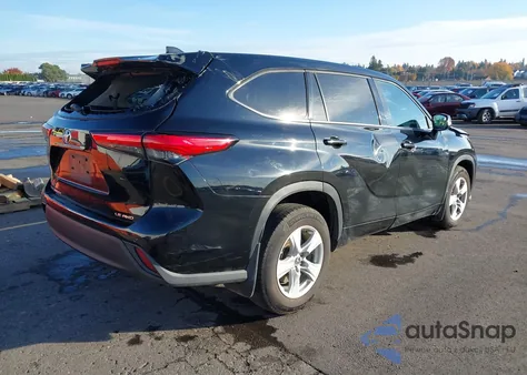 2021 Toyota Highlander Le from USA, damaged, VIN 5TDBZRBH6MS549579